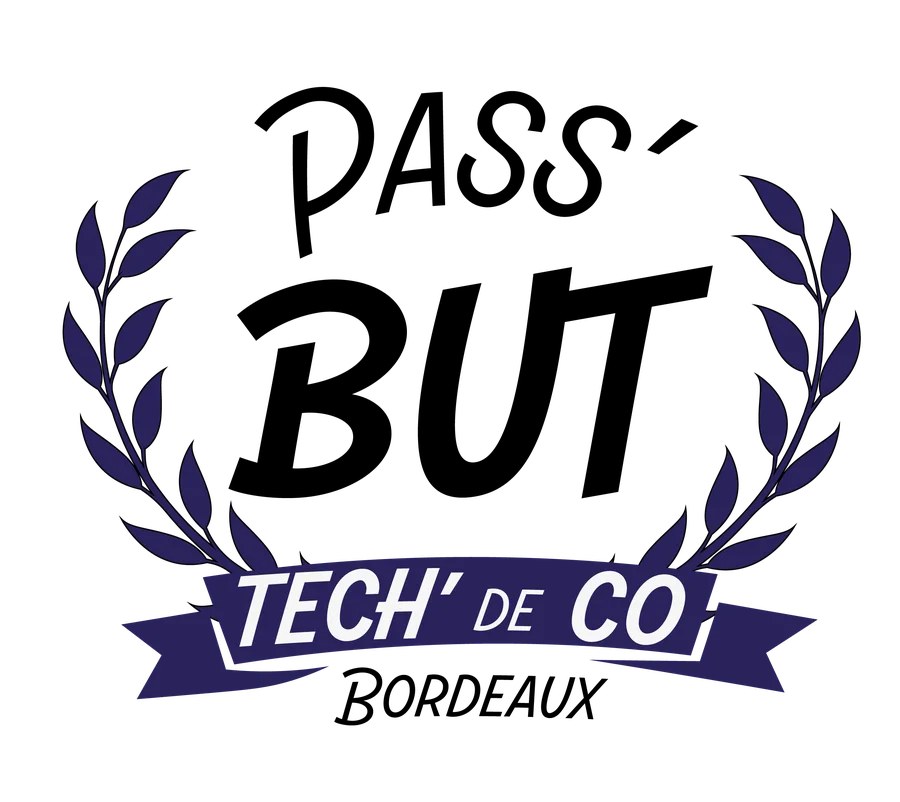 Pass'But Tech de Co Bordeaux – logo identité de marque