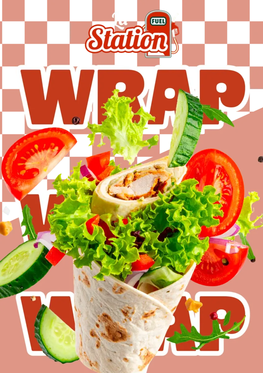 Affiche Wrap — La Station